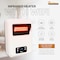 Dr Infrared Heater White 1500W Wall Hung or Wall Mount Electric Space Heater Dual System w/WiFi and RC DR-908W - alternate 2